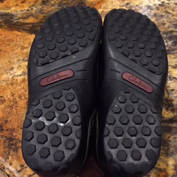 Cole Haan black wide extremely cushioned loafers main image 4